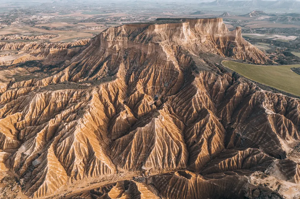 Los páramos erosionados de las Bardenas Reales