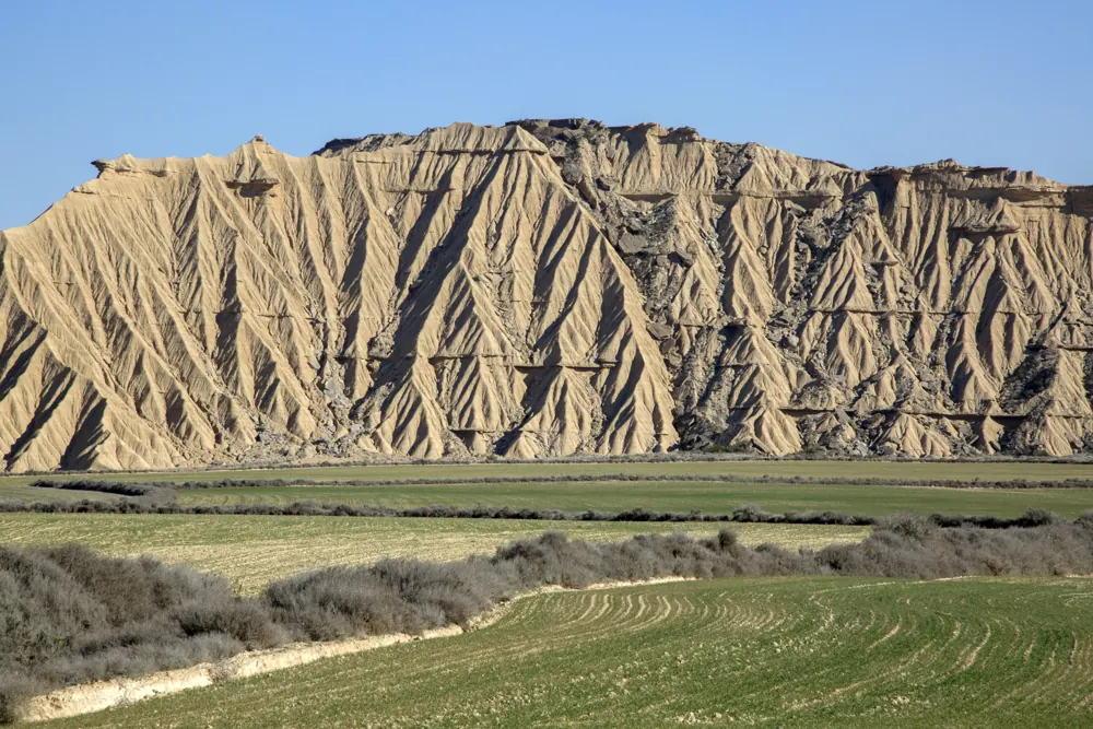 Los páramos erosionados de las Bardenas Reales