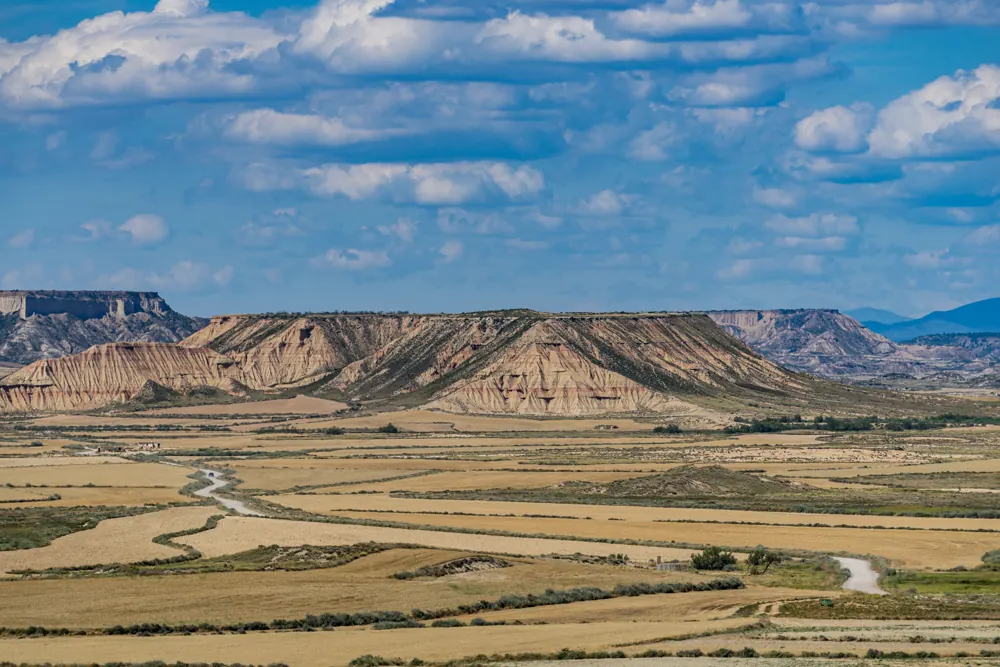Los páramos erosionados de las Bardenas Reales